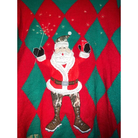 Ugly Christmas Sweater Xmas Size XXL - Picture 2 of 4
